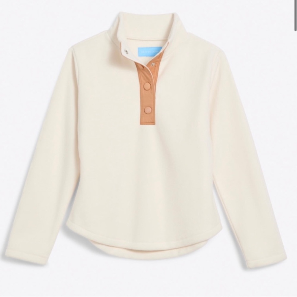 NWT Draper James Turtleneck Pullover Fleece
